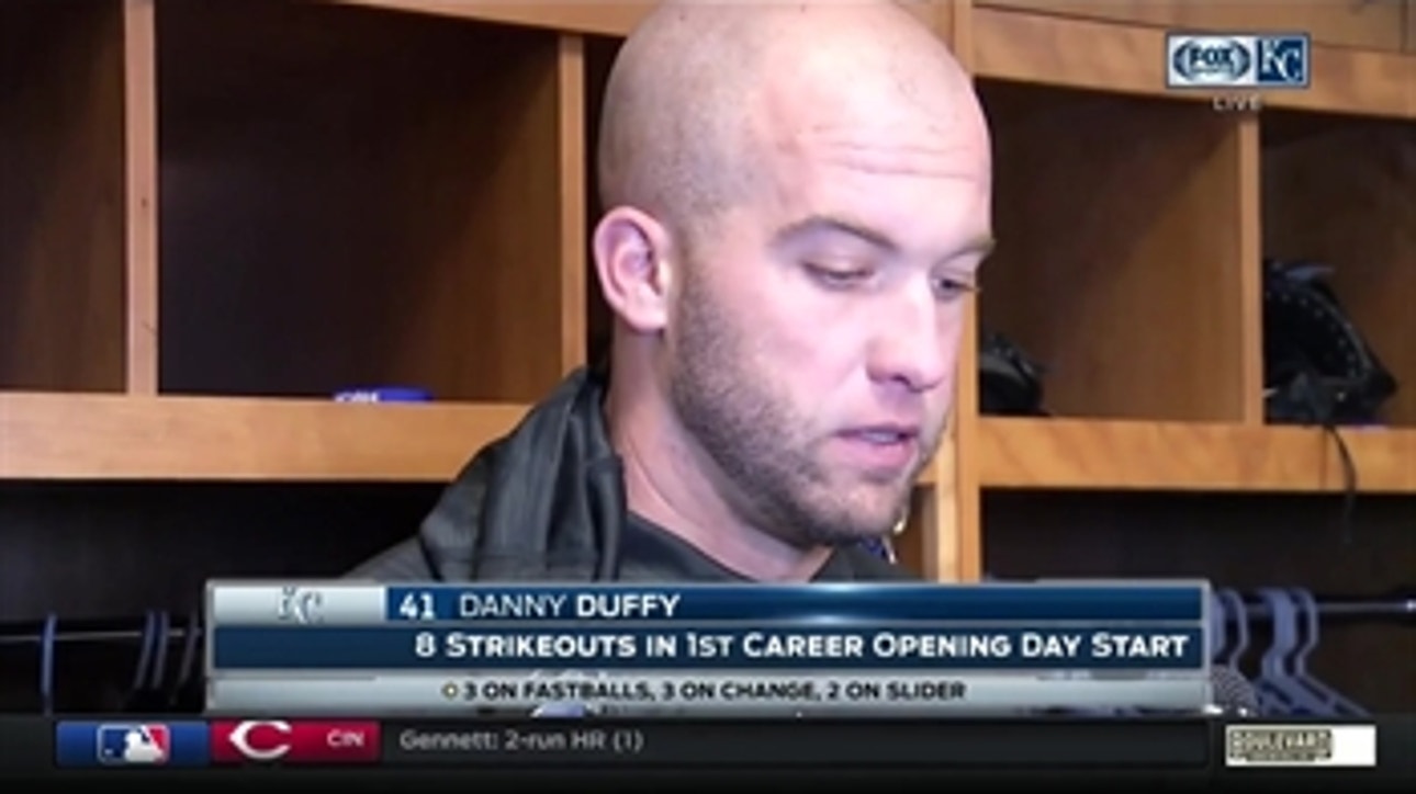 Royals' Duffy impresses in first Opening Day start