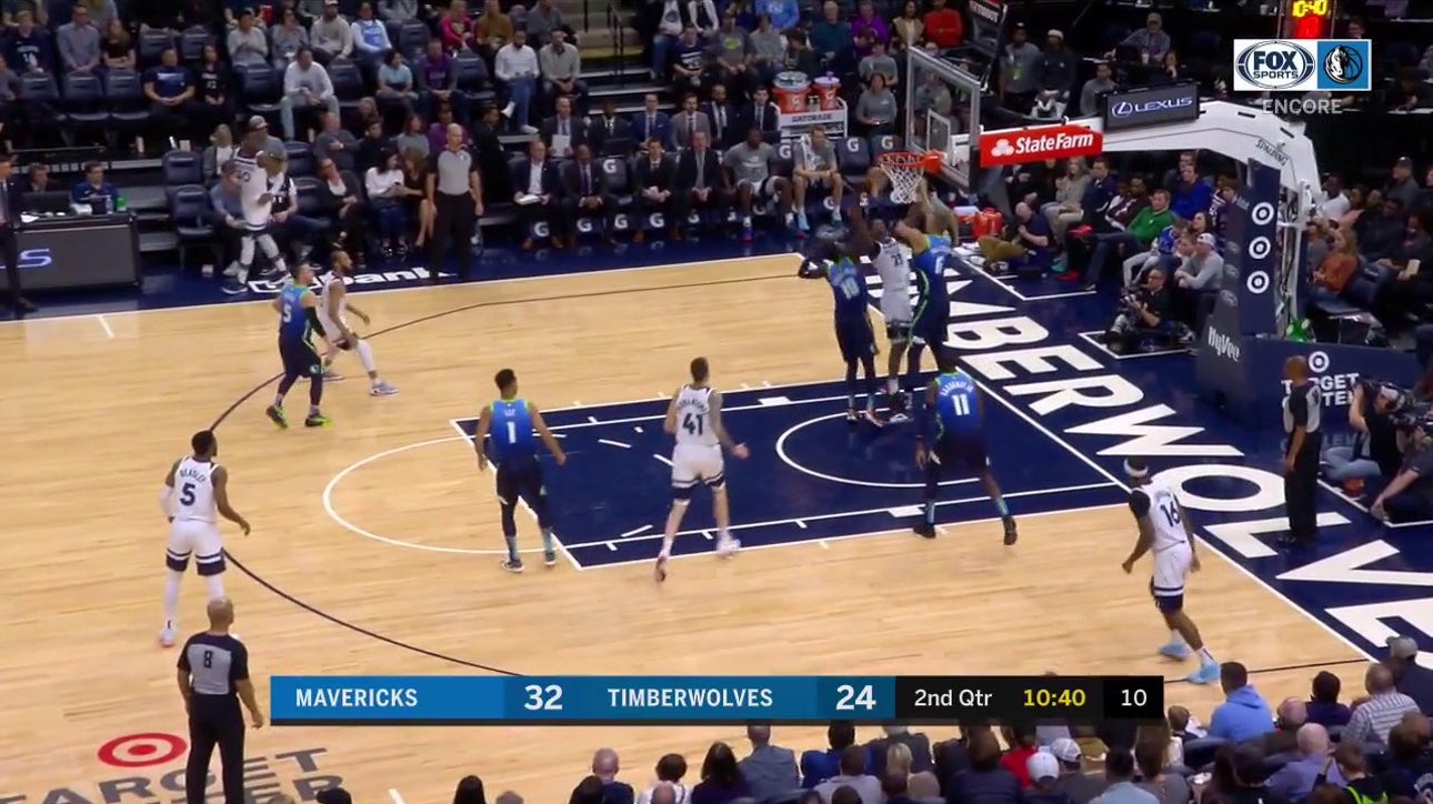 WATCH: Tim Hardaway Jr. with the Big Slam vs. Minnesota | Mavericks ENCORE