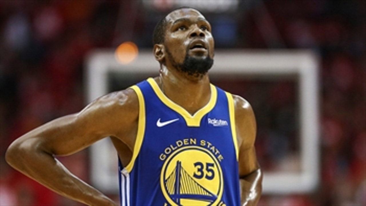 Shannon Sharpe: KD not speaking to teammates proves he was never coming back to Warriors