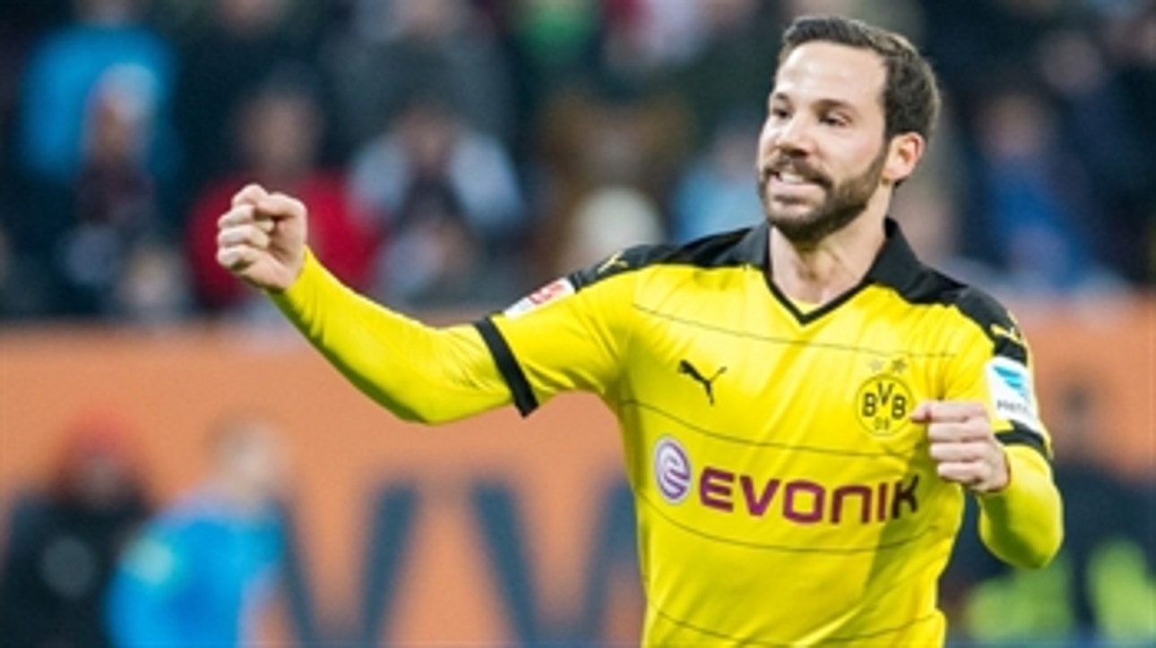 Castro puts Dortmund in front against Augsburg ' 2015-16 Bundesliga Highlights