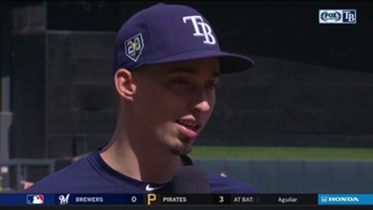 Blake Snell discusses being named an All-Star