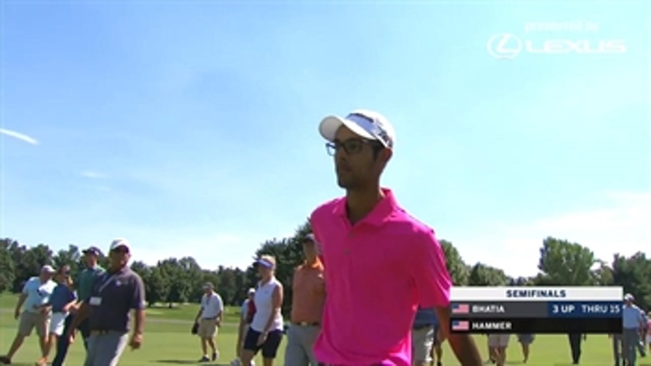 Impressive Performance Secures Spot in U.S. Junior Amateur Final for Bhatia
