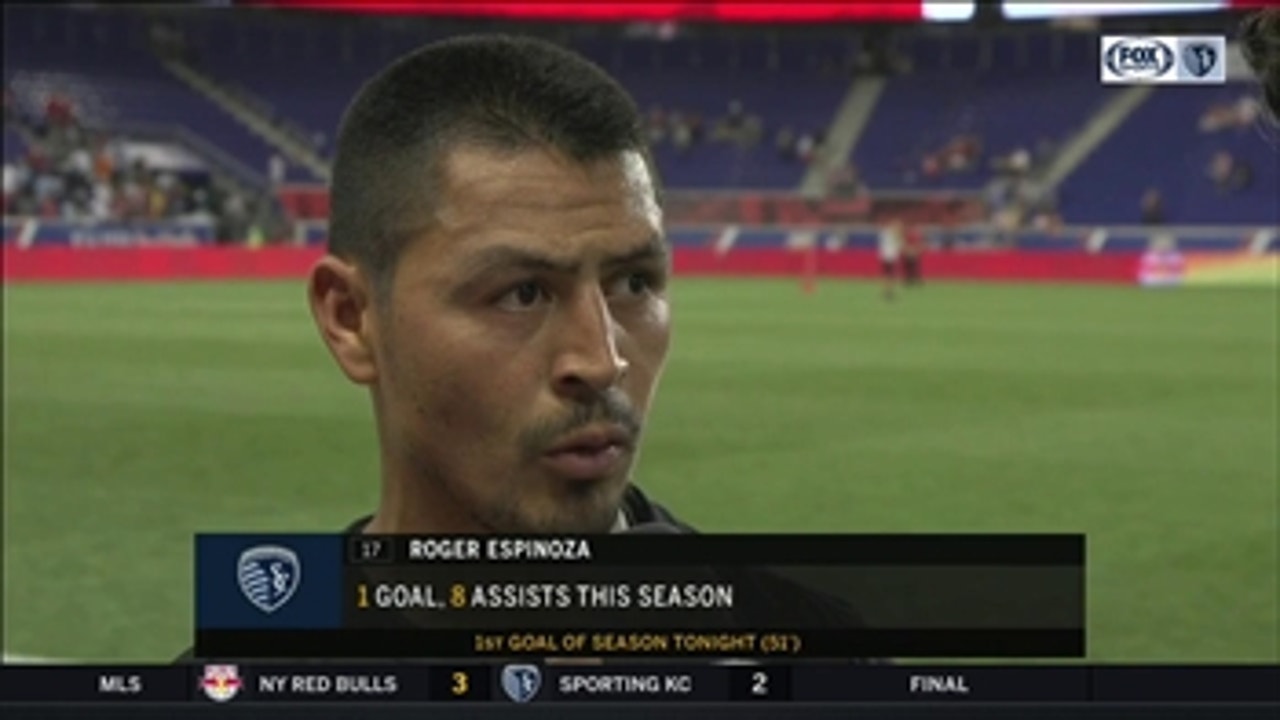 Roger Espinoza on holding late leads: 'I think we need to get better at this stuff'