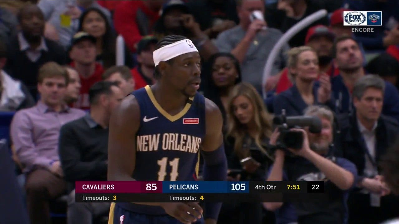 WATCH: Jrue Holiday takes the open Fadeaway Jumper | Pelicans ENCORE