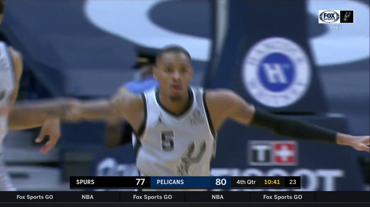 HIGHLIGHTS: Dejounte Murray Uses the Glass