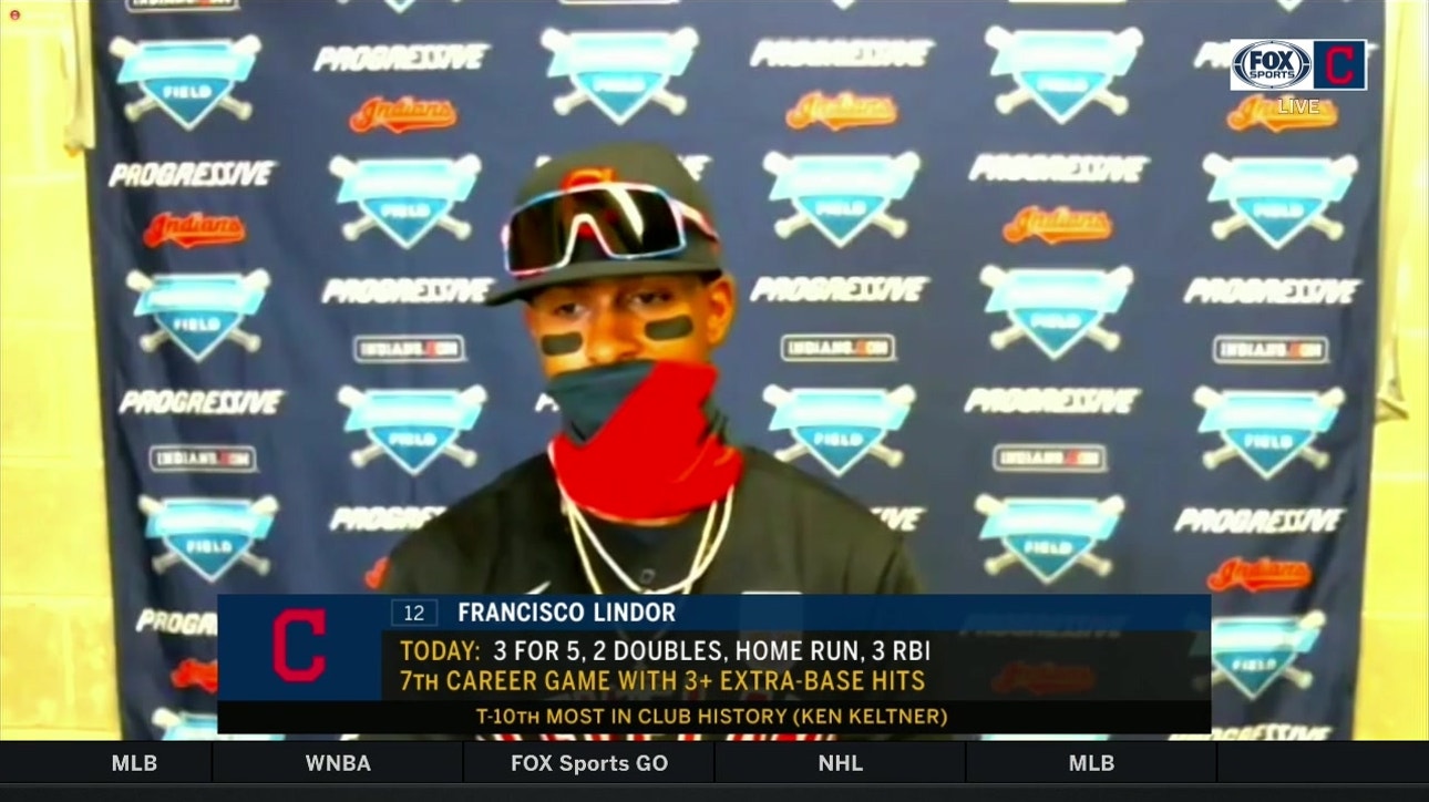 Francisco Lindor talks about the team working together to win