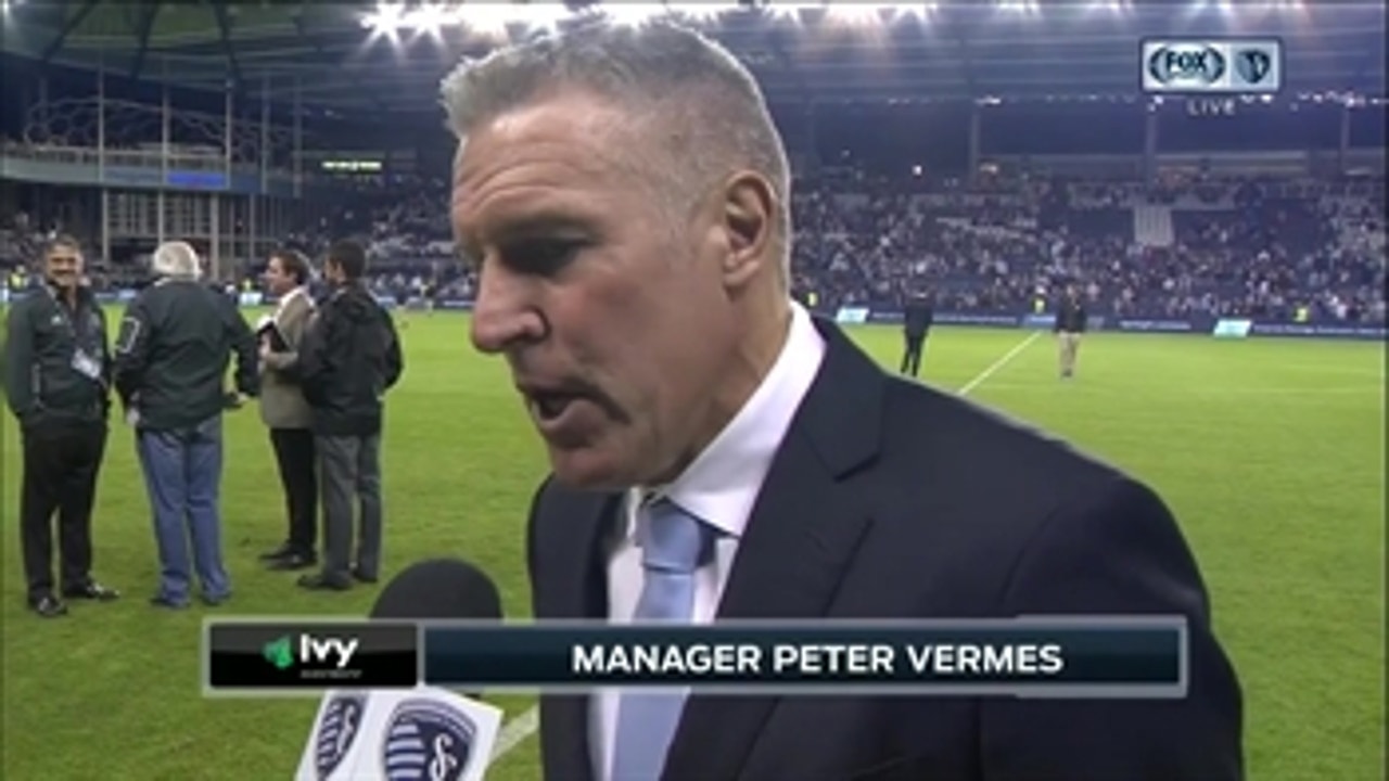 Vermes on Sporting KC's win: 'It's always nice to score at home'