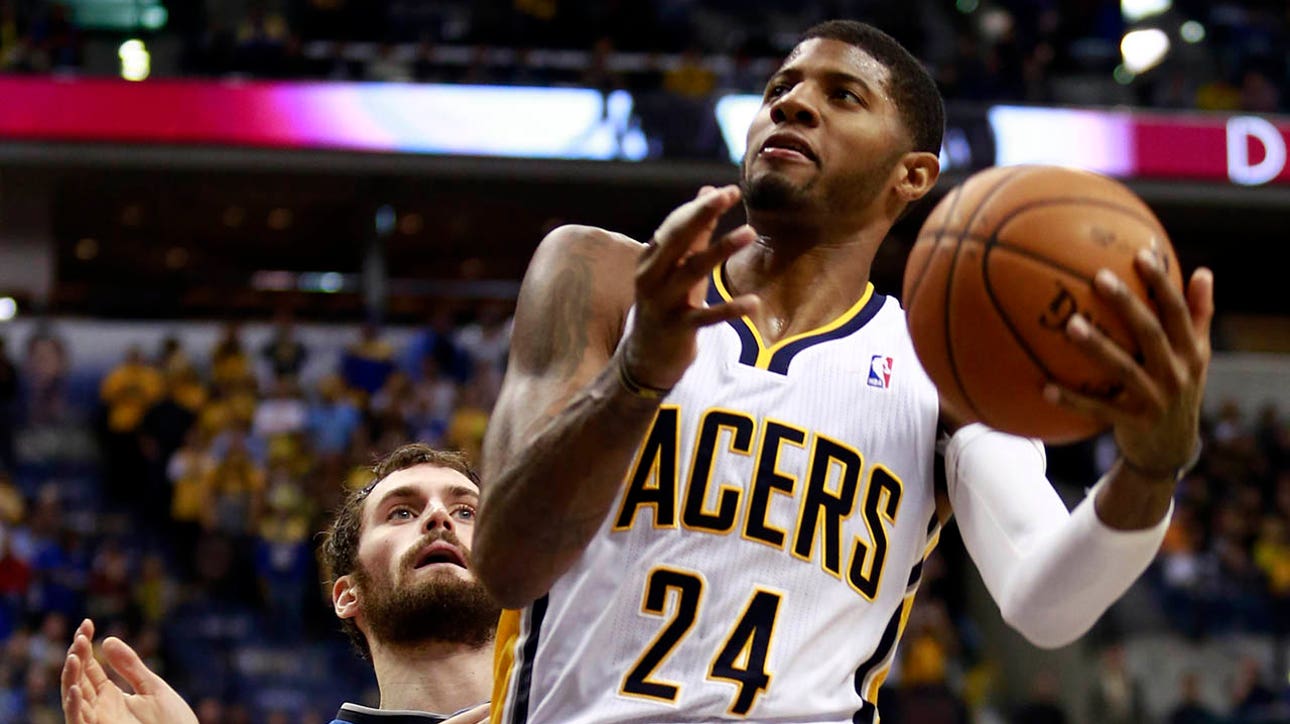 George, Pacers cruise past T-Wolves