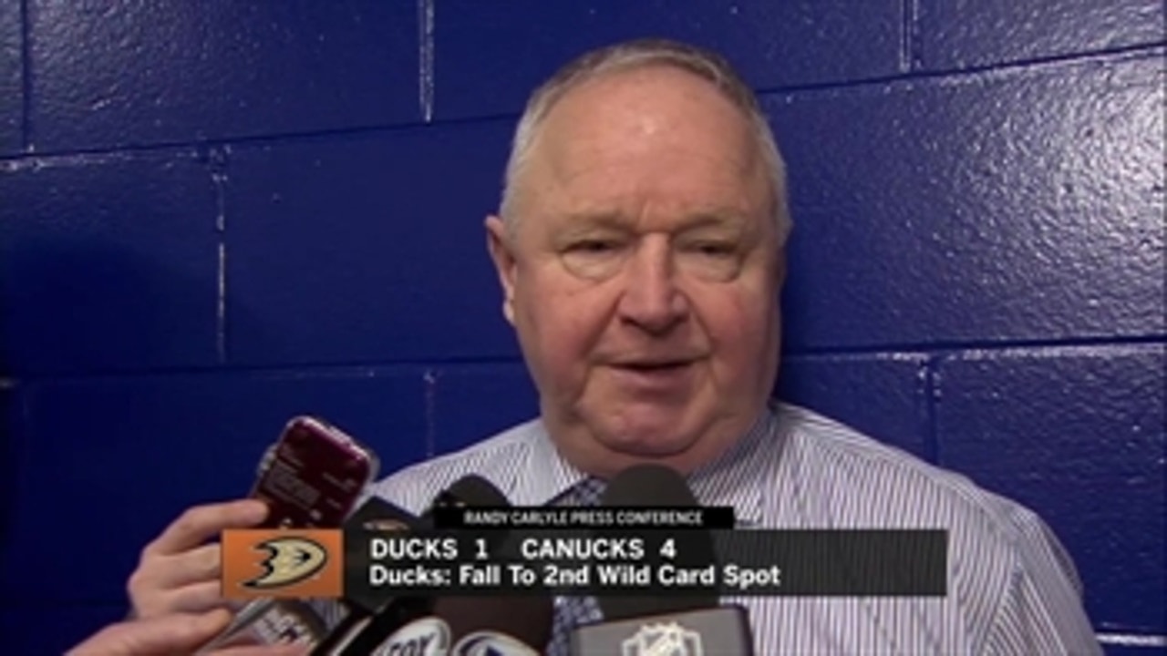 Canucks 4, Ducks 1 (3/27)
