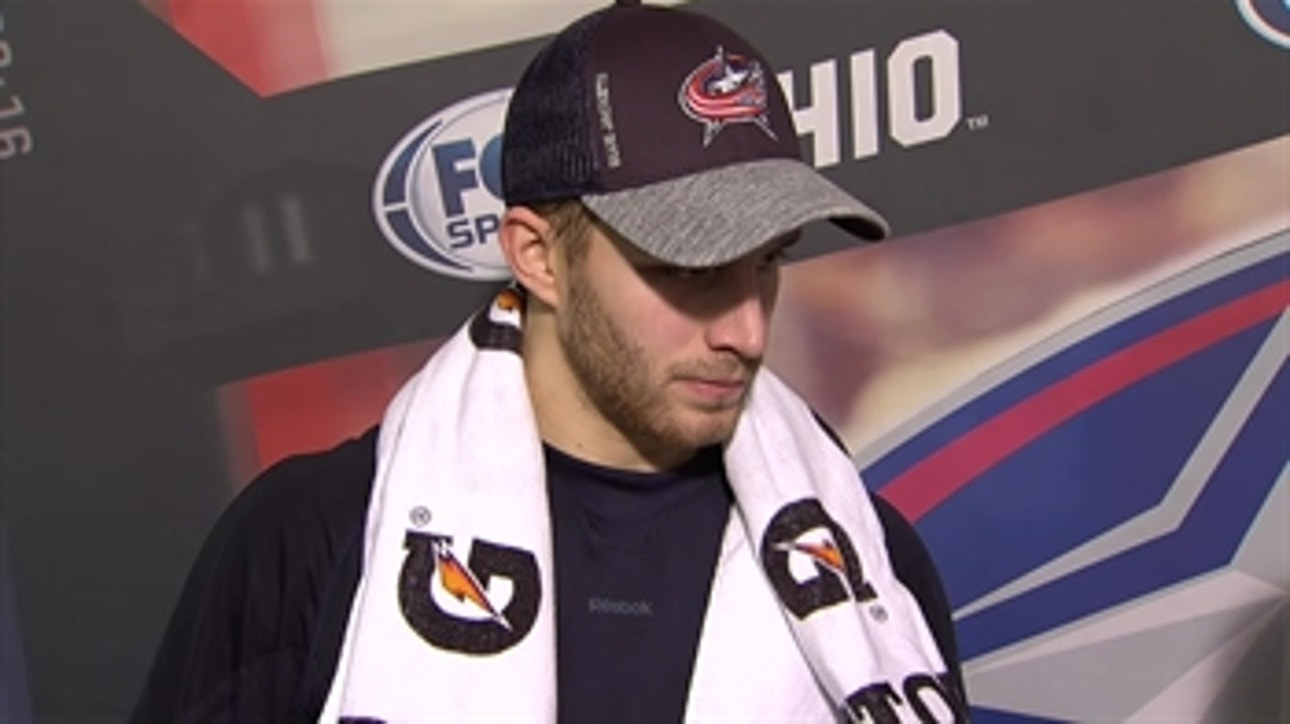Wennberg on Jackets loss: One goal is not enough