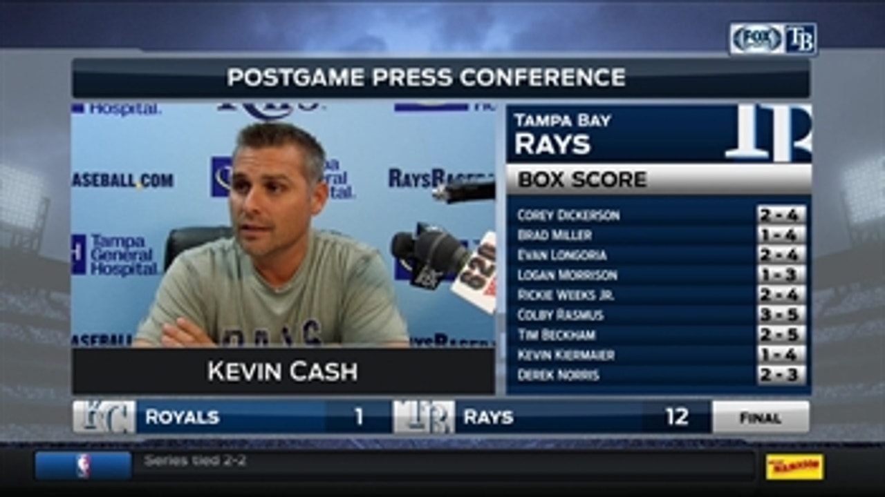 Kevin Cash: 'A bunch of guys impacted the game today'