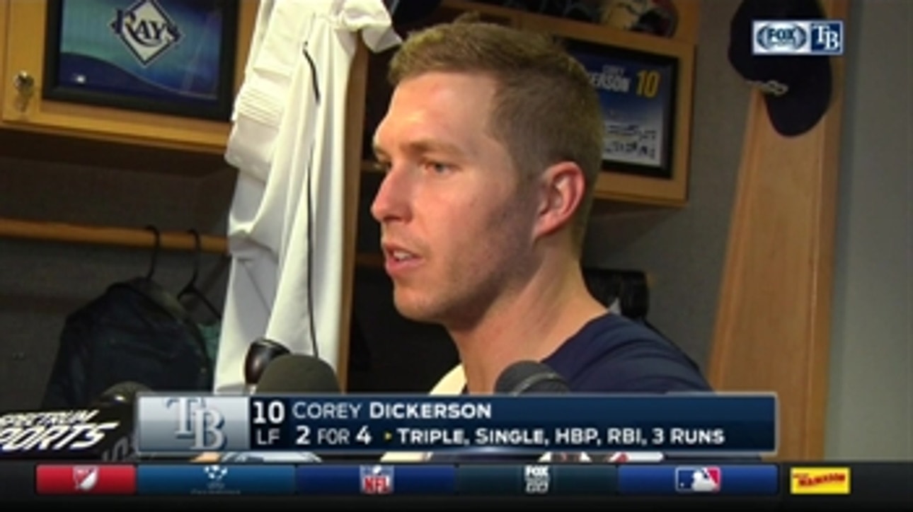 Corey Dickerson: 'I just try to have my plan and go with it'