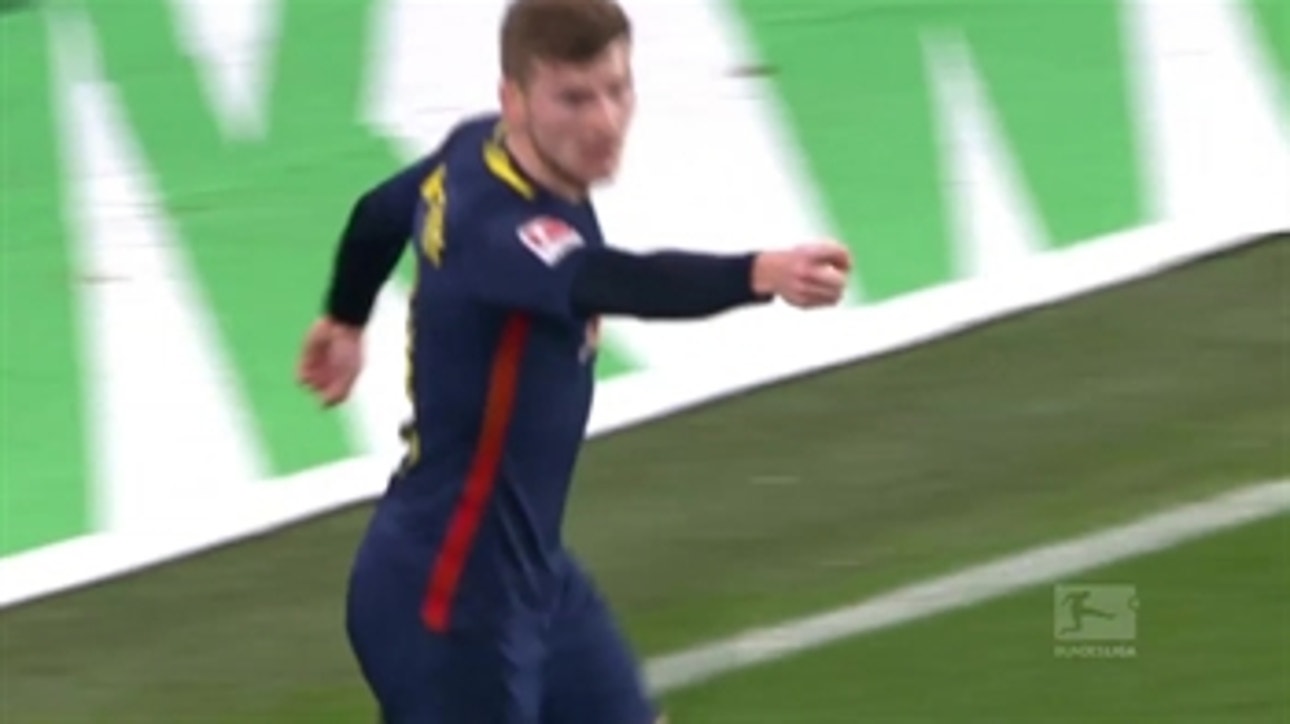 Timo Werner scores for RB Leipzig ' 2016-17 Bundesliga Highlights