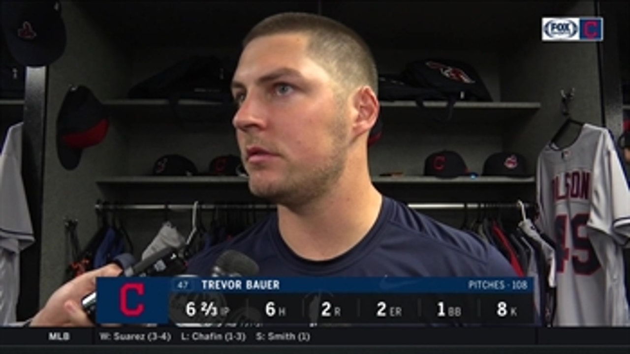 Trevor Bauer has mixed feelings after tough-luck loss