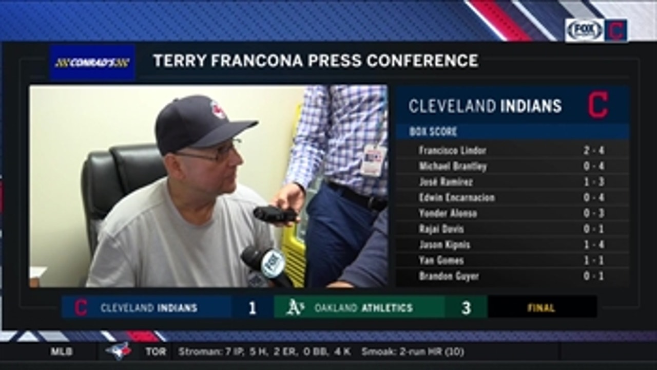 Terry Francona on Trevor Bauer's effort: 'Trev was Trev. He's good'