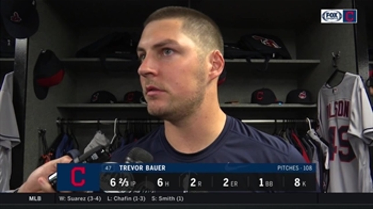 Trevor Bauer has mixed feelings after tough-luck loss