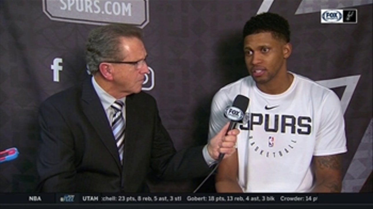 Rudy Gay on the big rally moment leading to win over 76ers