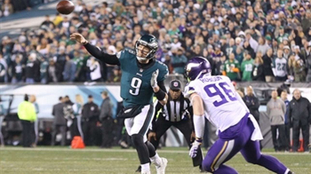 Jason Whitlock explains why he was so impressed with Nick Foles' NFC Championship performance