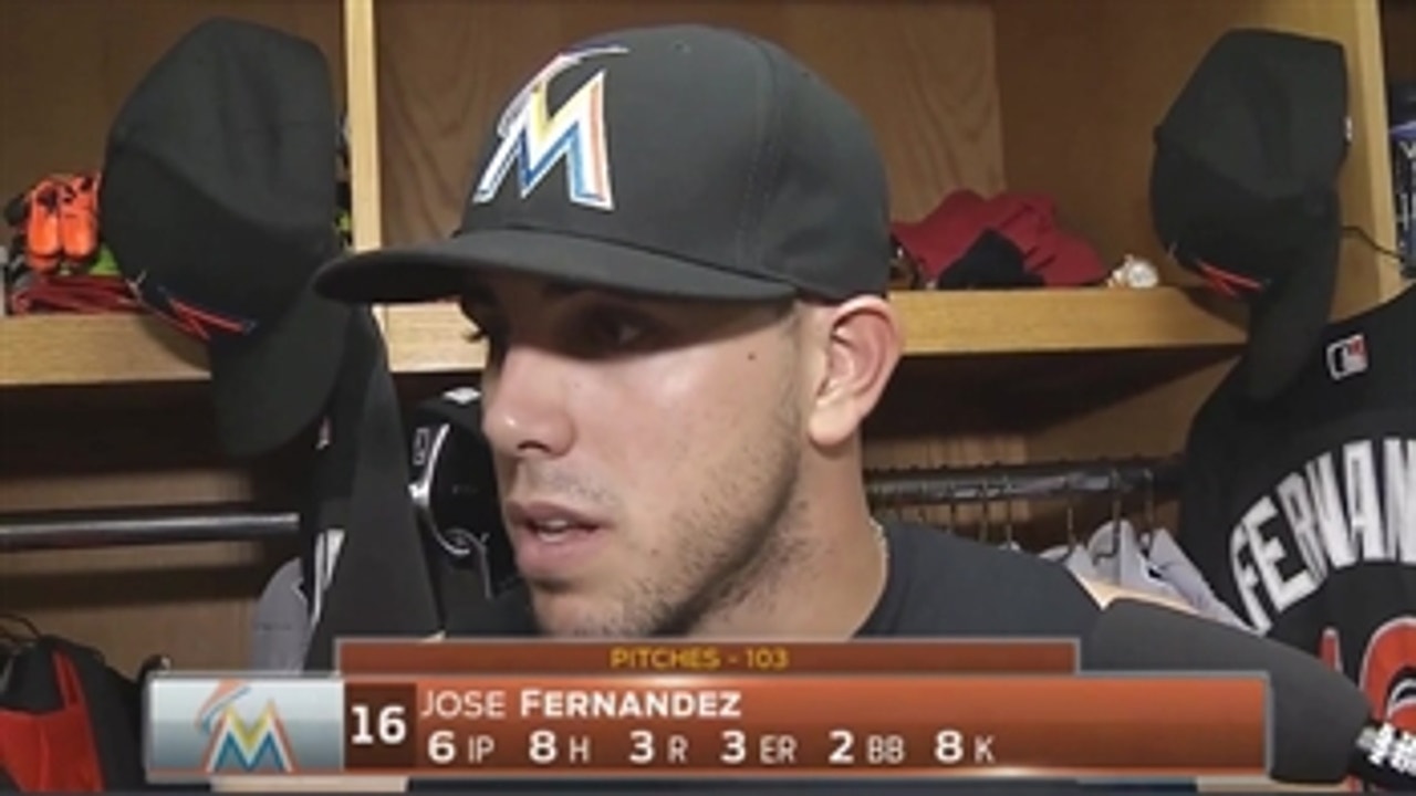 Jose Fernandez: You make a mistake, they'll get you