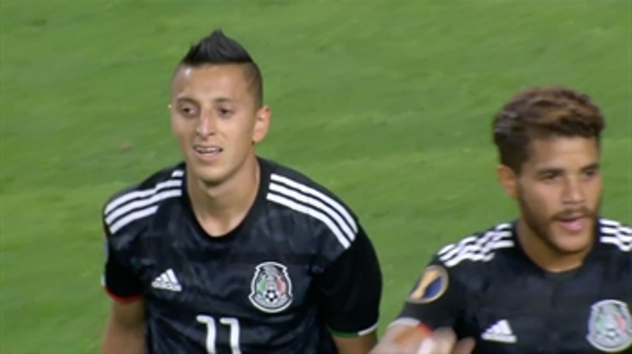 Alvarado puts Mexico up 1-0 vs. Canada ' 2019 CONCACAF Gold Cup Highlights