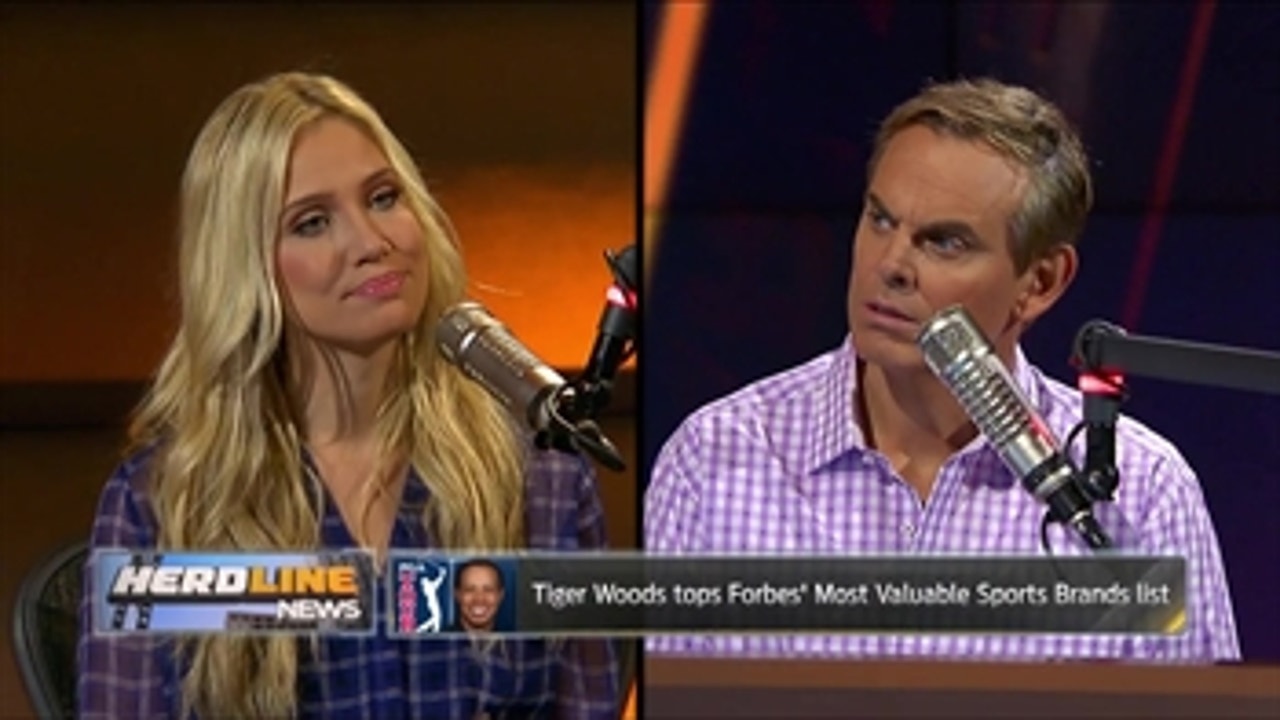 Colin Cowherd tries to guess who Forbes' most valuable athlete is - 'The Herd'