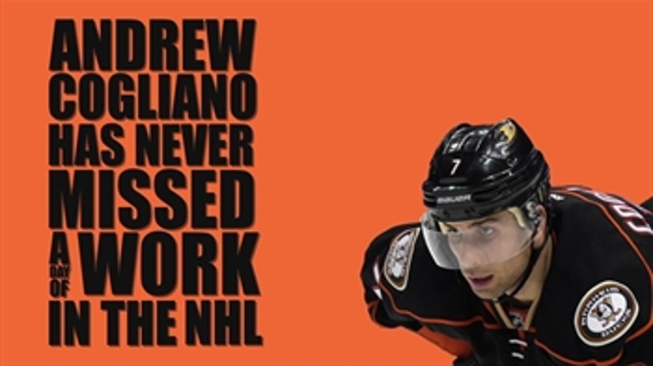 Andrew Cogliano of the Ducks plays in 777th consecutive NHL game