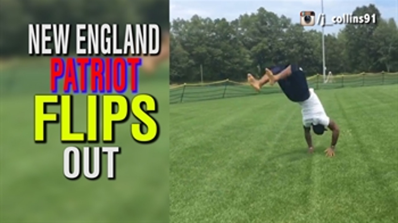 Watch this New England Patriot flip out