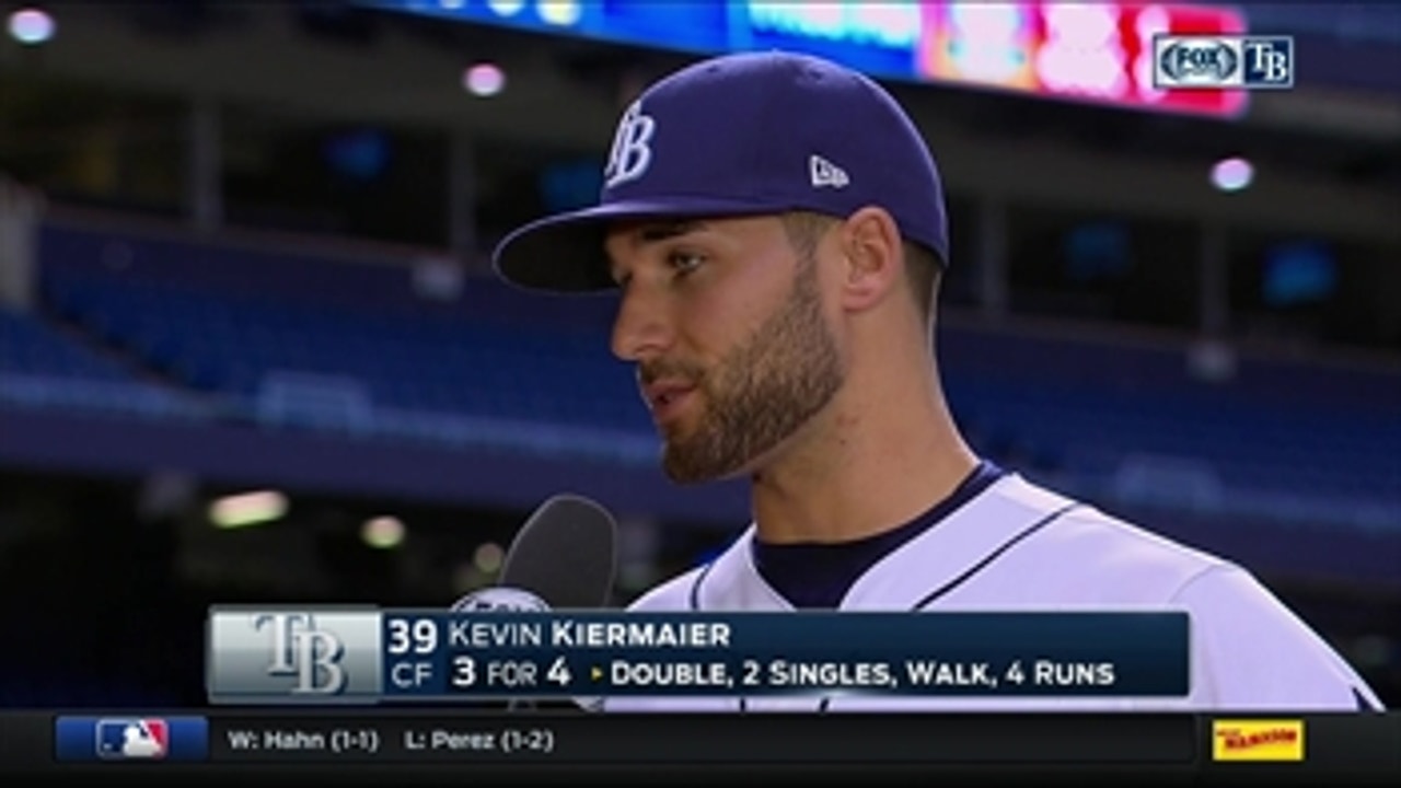 Kevin Kiermaier: 'You gotta play nine innings and that's what we did today'