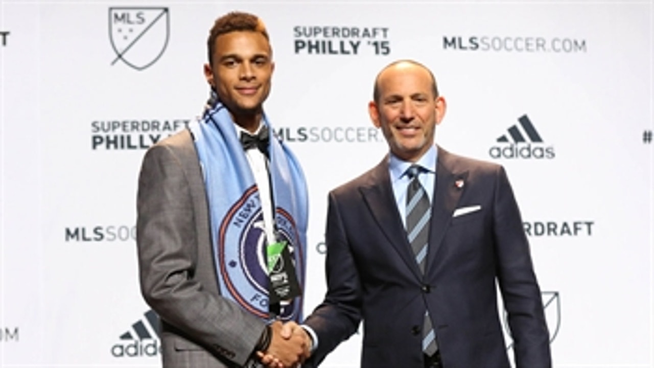 2015 MLS Draft: 2nd overall pick Shelton speaks with Alexi Lalas