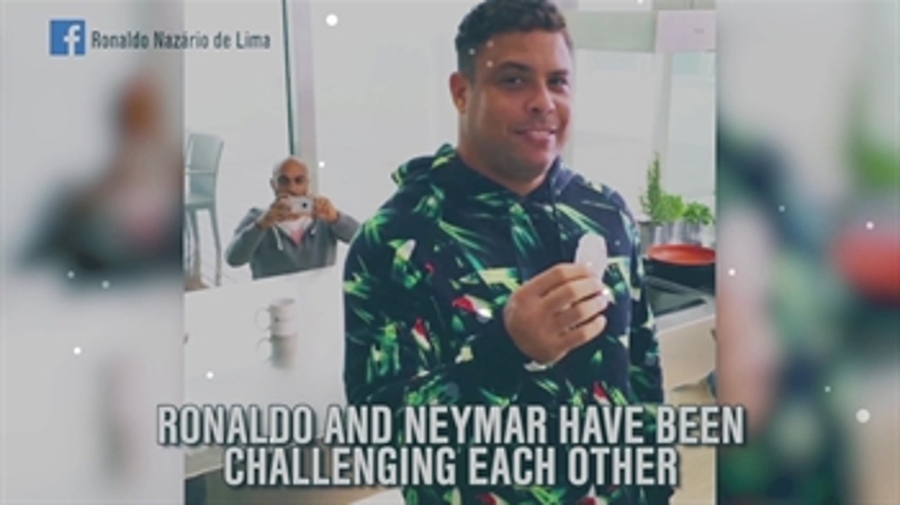 Neymar and Ronaldo try to one-up each other