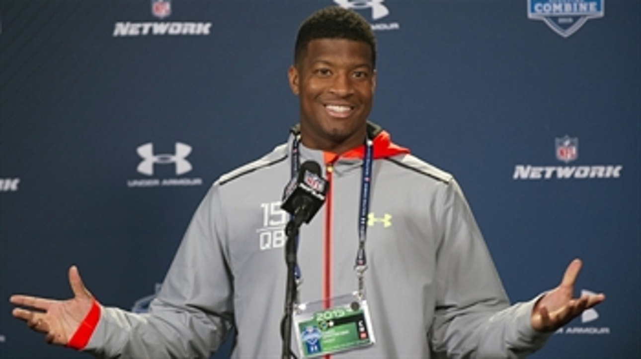 Winston downplays shoulder concerns, will throw at combine