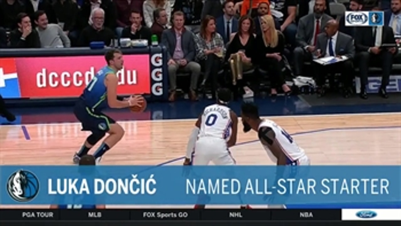 Luka Doncic Named an All-Star Starter in 2020 | Mavs Live