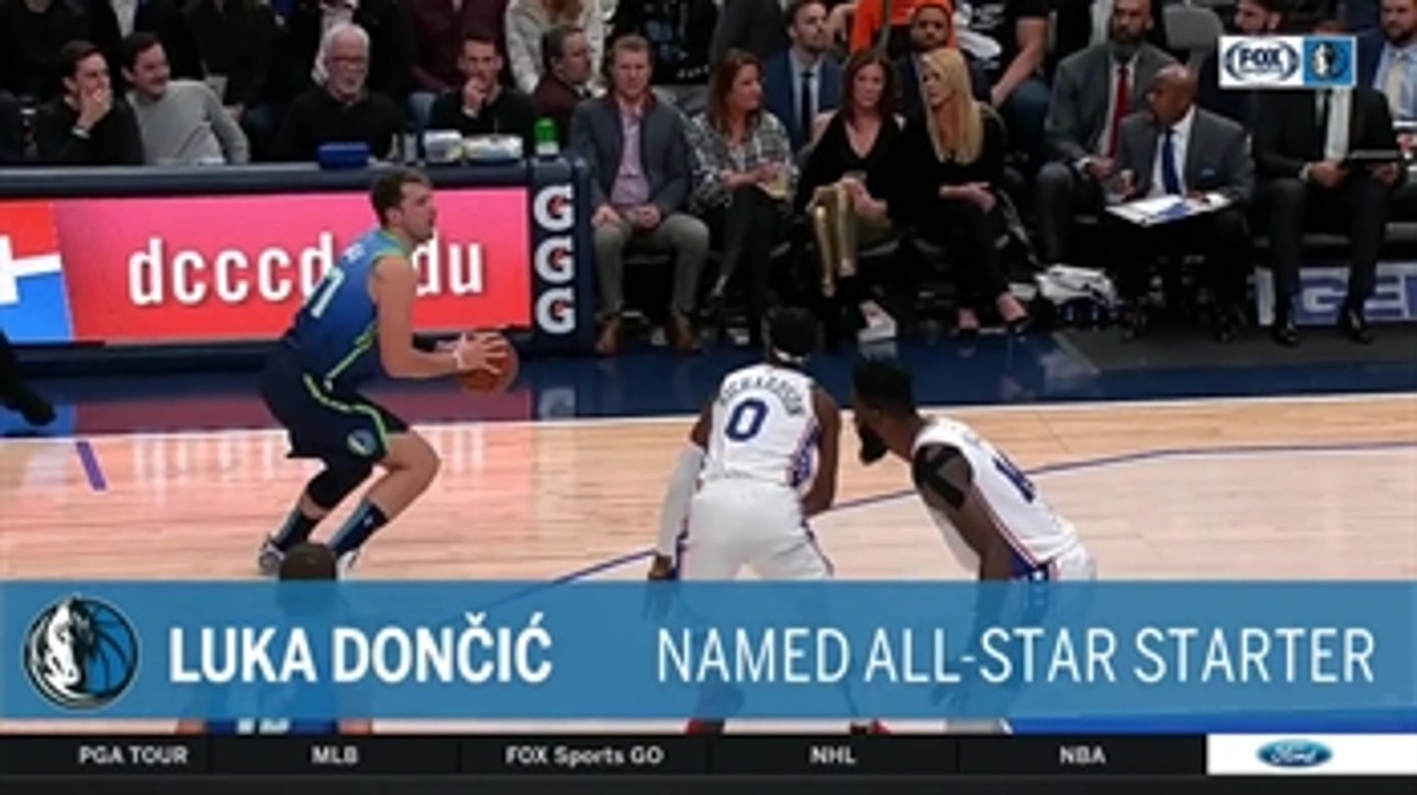 Luka Doncic Named an All-Star Starter in 2020 | Mavs Live