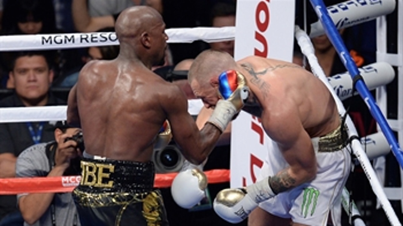 Shannon Sharpe believes there's a 2% chance that Floyd Mayweather steps into the Octagon with Conor McGregor