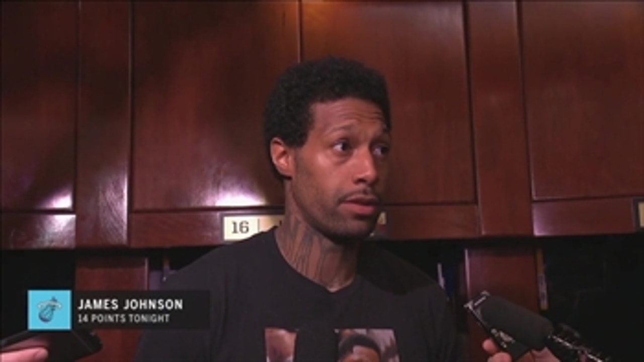 James Johnson: We had to get back to our identity