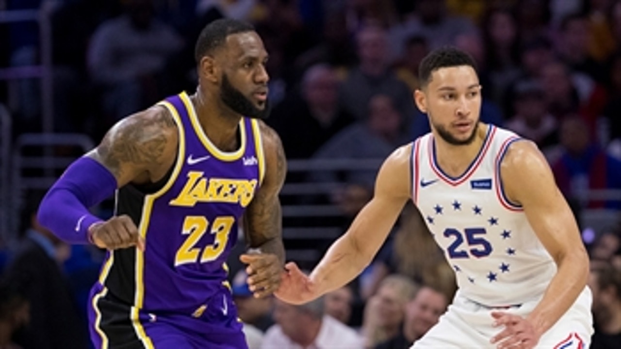 Nick Wright on LeBron and Ben Simmons trade rumors: From a basketball standpoint ... This would be a godsend