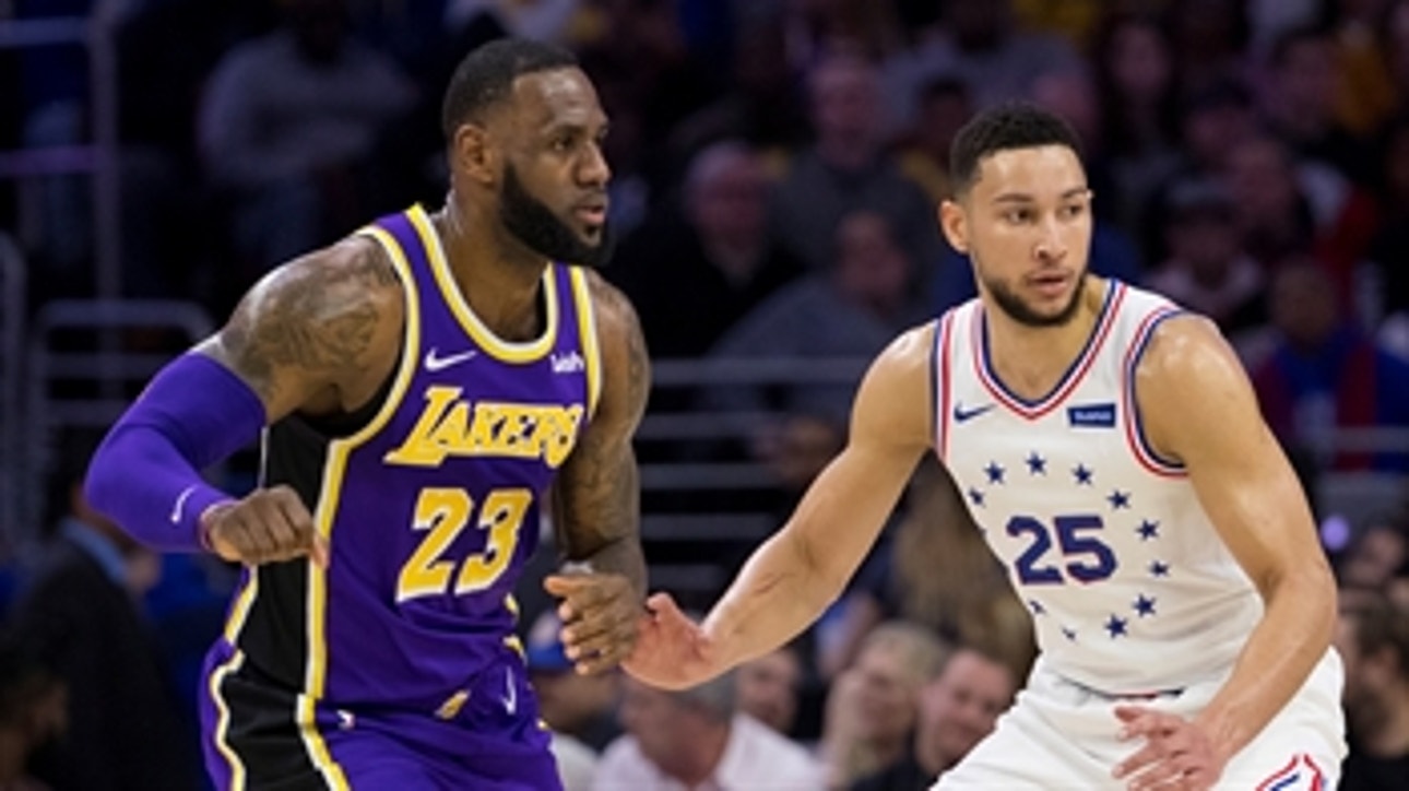 Nick Wright on LeBron and Ben Simmons trade rumors: From a basketball standpoint ... This would be a godsend