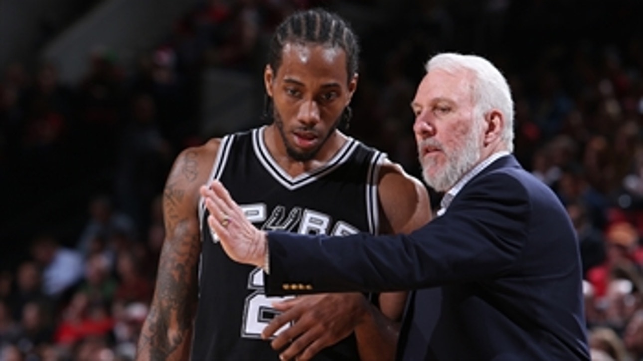 Skip Bayless reacts to reports Gregg Popovich met with Kawhi in Los Angeles