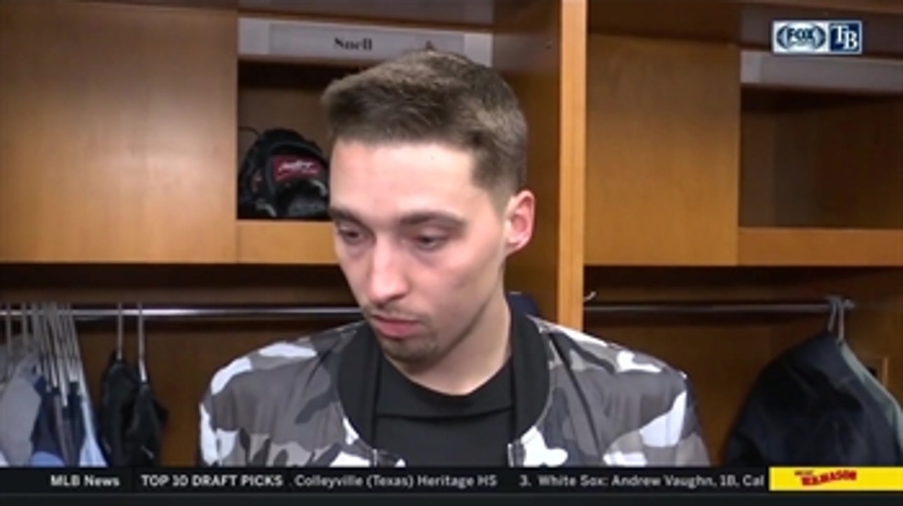 Blake Snell talks about adjustments he must make after tonight's game