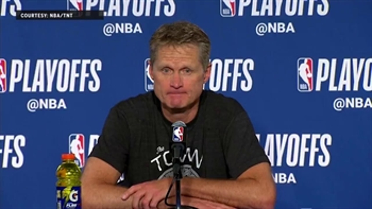 Steve Kerr on Curry's minutes in Game 5 ' Warriors Eliminate Pelicans