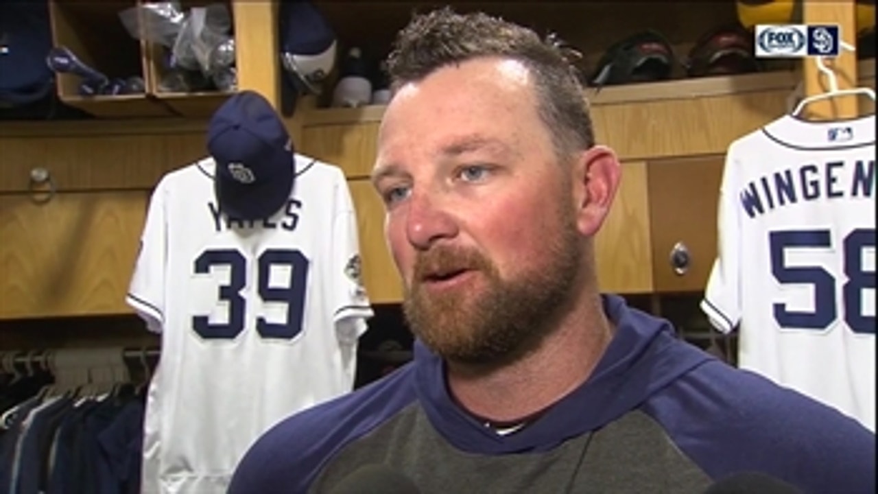 Kirby Yates talks about his record-setting save and remaining focused for the 2nd half