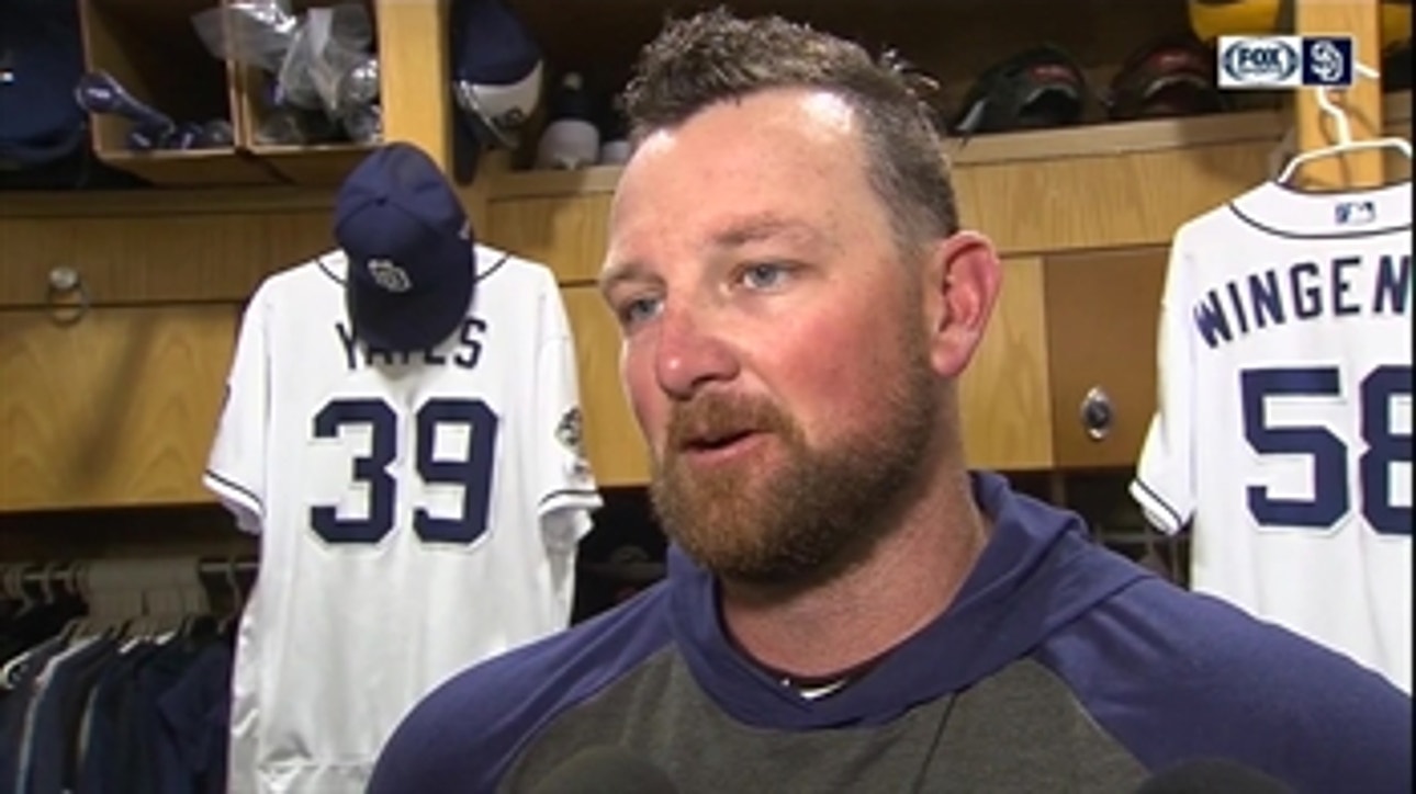 Kirby Yates talks about his record-setting save and remaining focused for the 2nd half