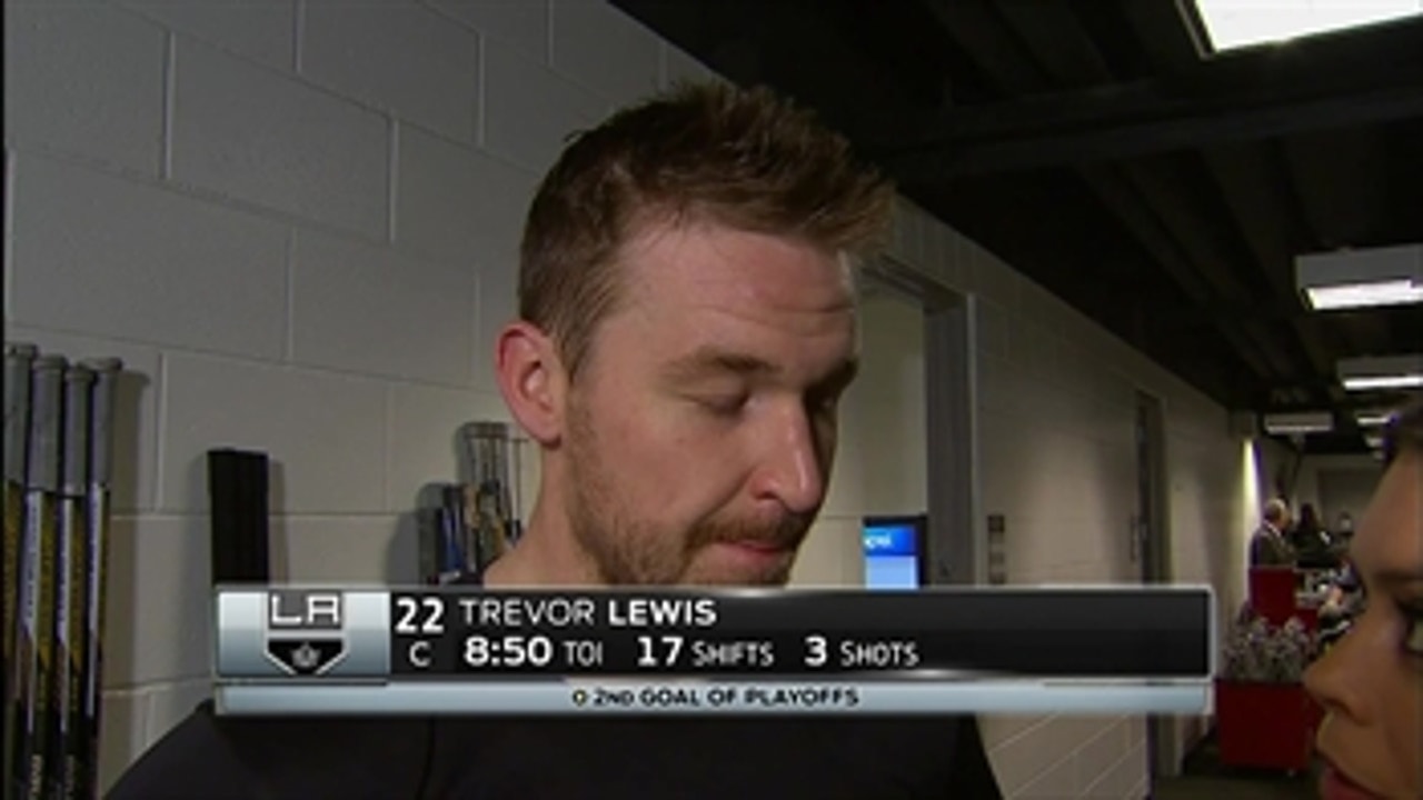 Trevor Lewis as Kings face 3-1 series deficit: One game at a time
