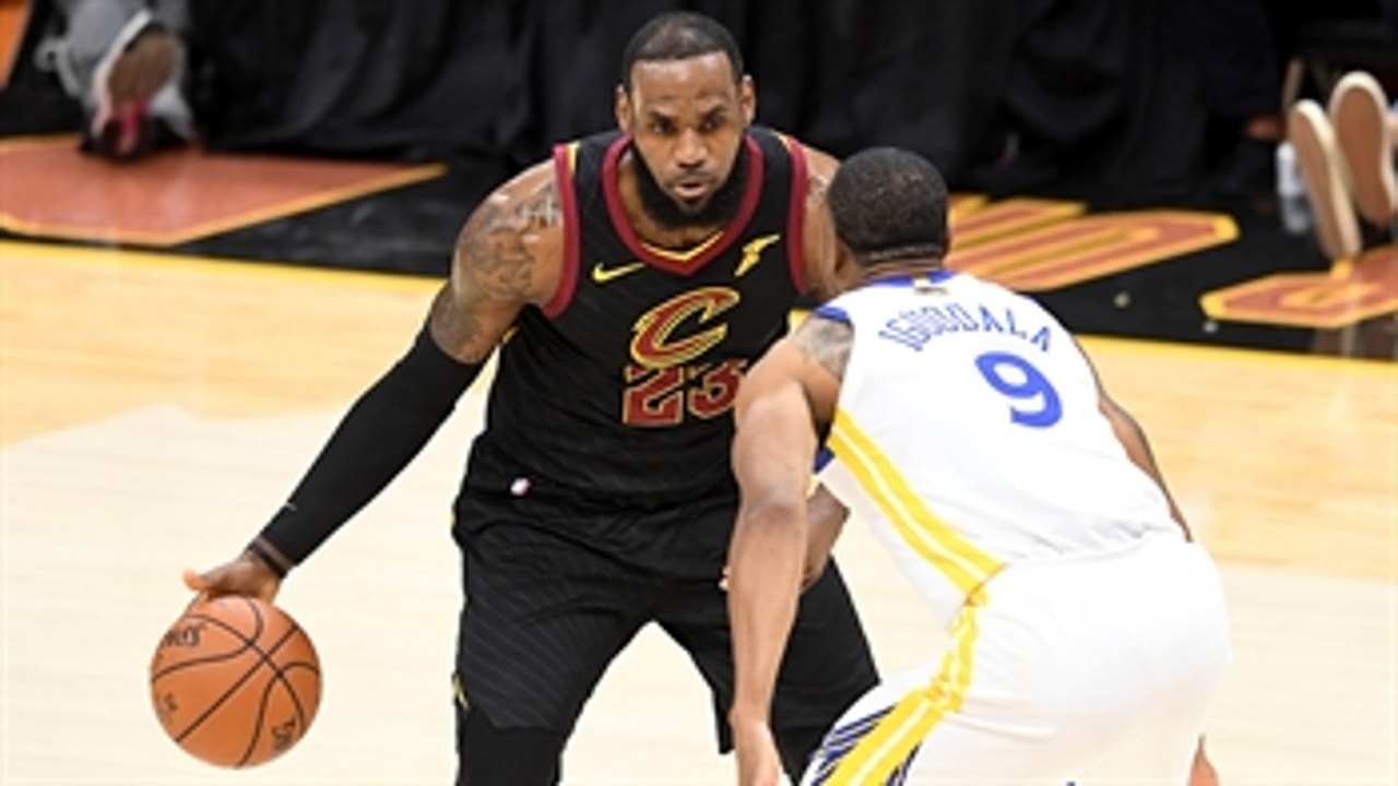 Cris Carter : Warriors 'brought out the best in LeBron James'
