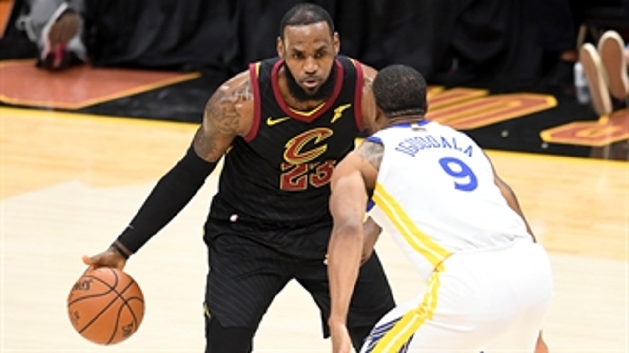 Cris Carter : Warriors 'brought out the best in LeBron James'