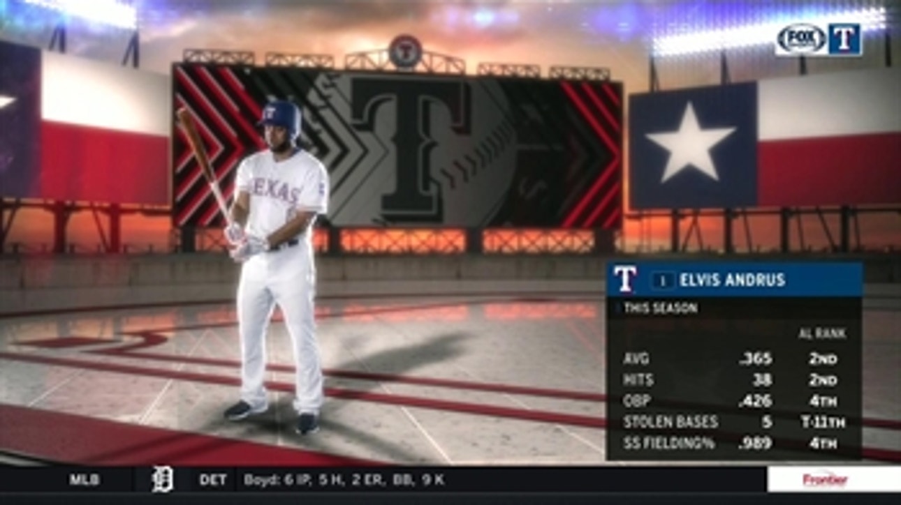 First 5-Home Run Month for Elvis Andrus ' Rangers Live