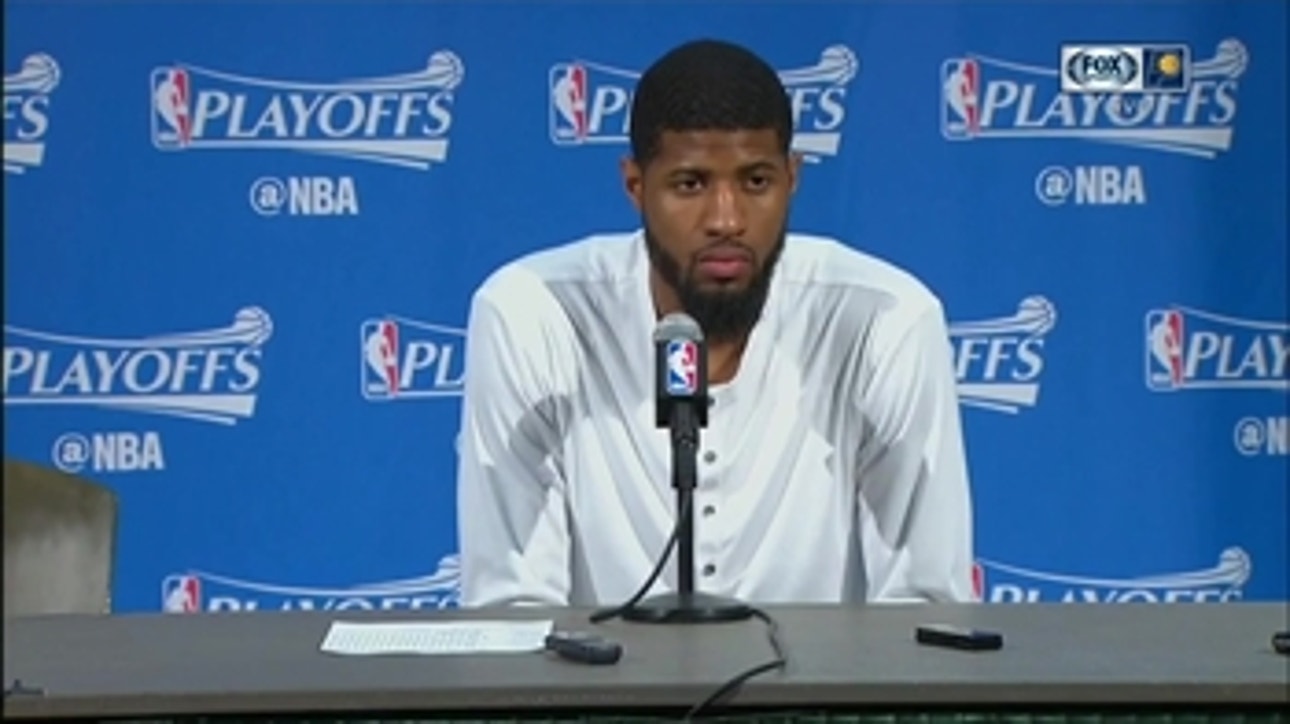 PG: Pacers must approach series with idea they can win it