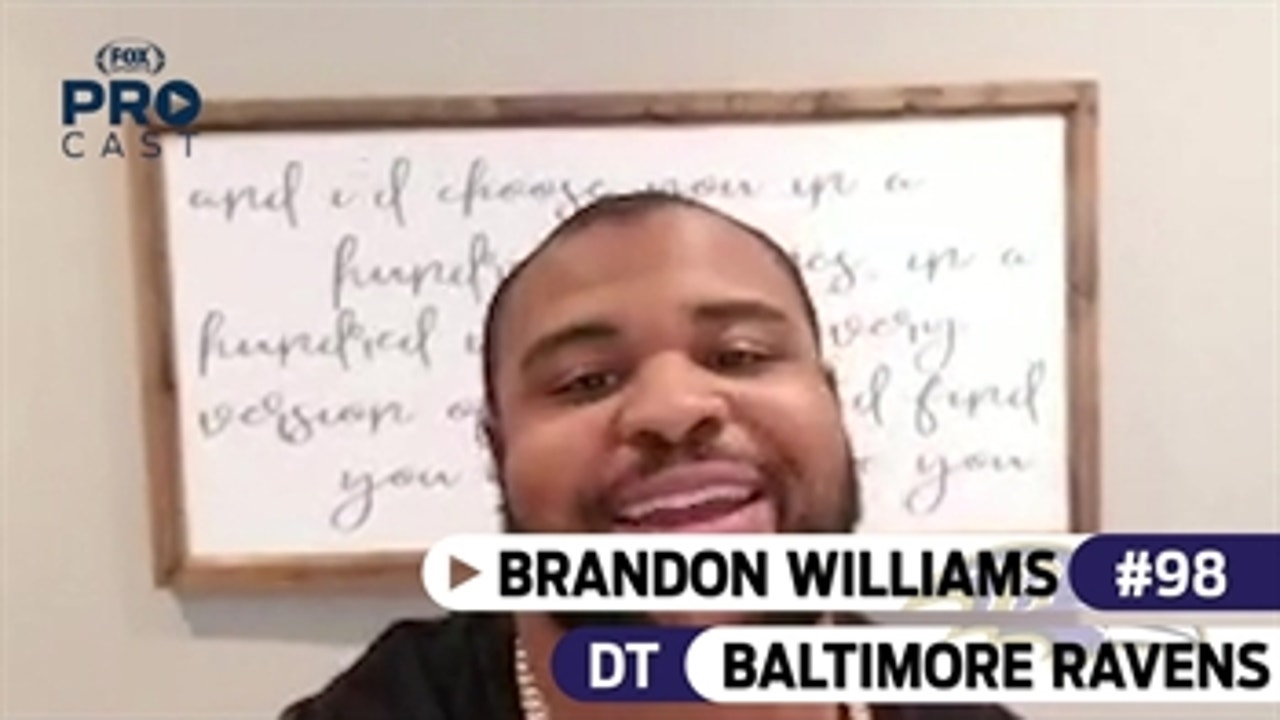 Ravens defensive tackle Brandon Williams wishes you and yours a Happy Thanksgiving