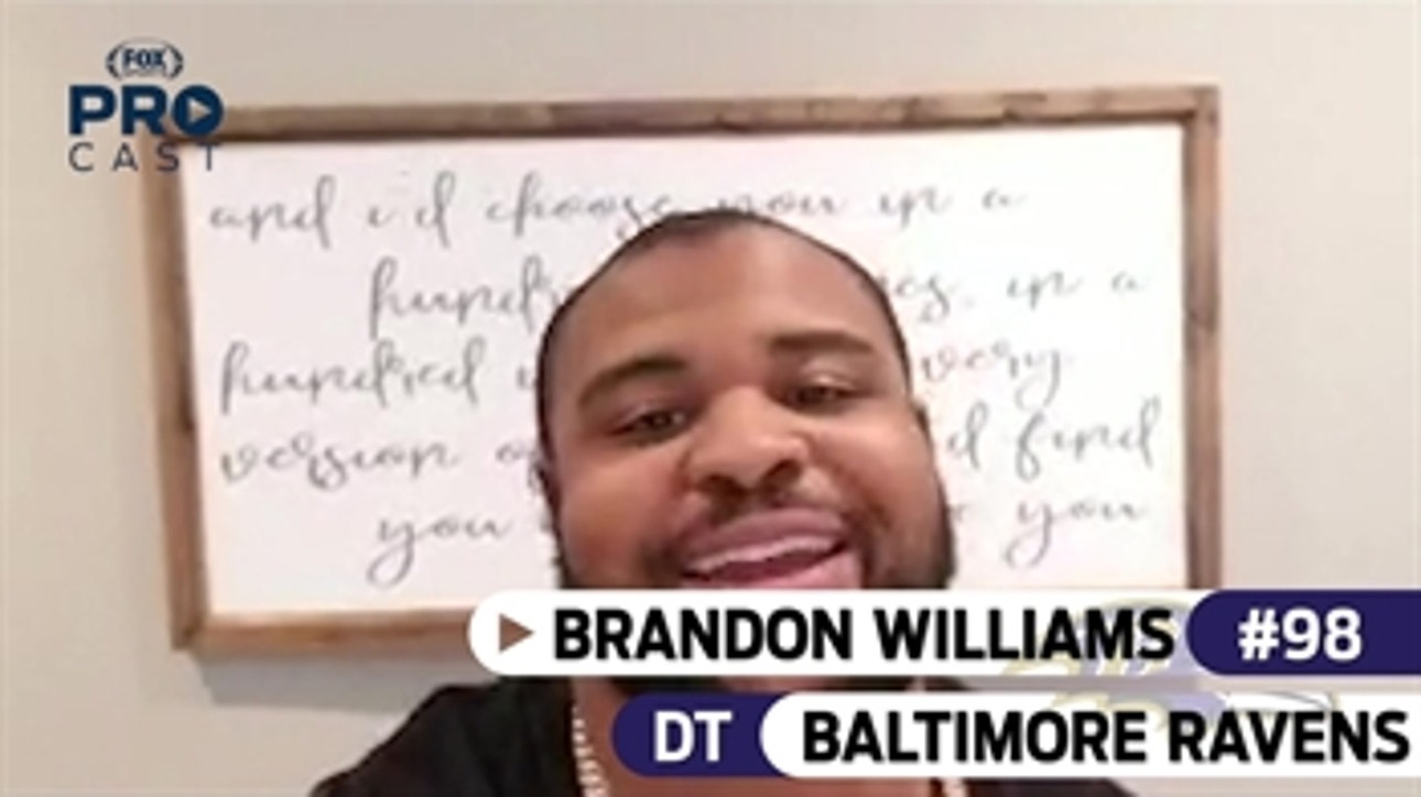Ravens defensive tackle Brandon Williams wishes you and yours a Happy Thanksgiving