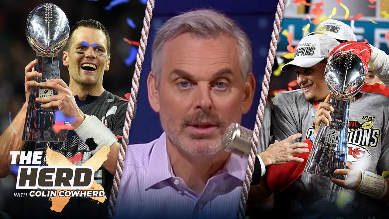Colin decides who will be Super Bowl Champions on Sunday: Mahomes' Chiefs or Brady's Bucs | THE HERD